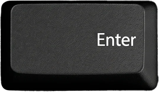 Enter key to confirm