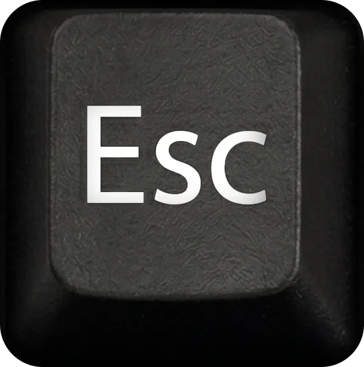Escape key