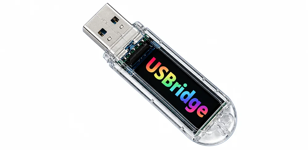 ESP32-S3 dongle with a screen